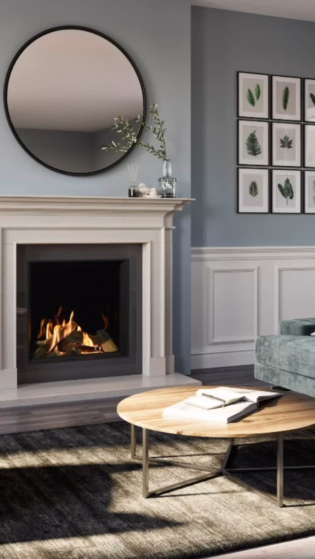 Gas fire inspiration? Look no further.
The Onyx Eclipse; a glass fronted fire with realistic logs and rolling flames, controlled at the touch of a button.
At home in a traditional or contemporary setting, a timeless heating solution for any home.