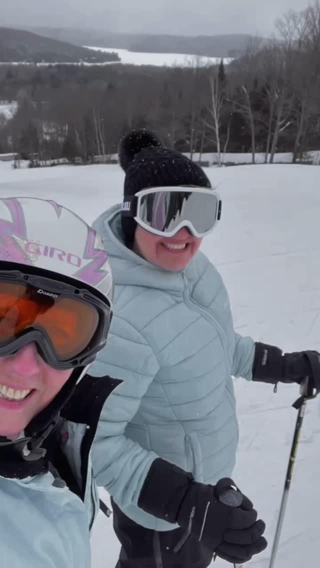 When you choose friends who become family… ski day in #haliburton #ski