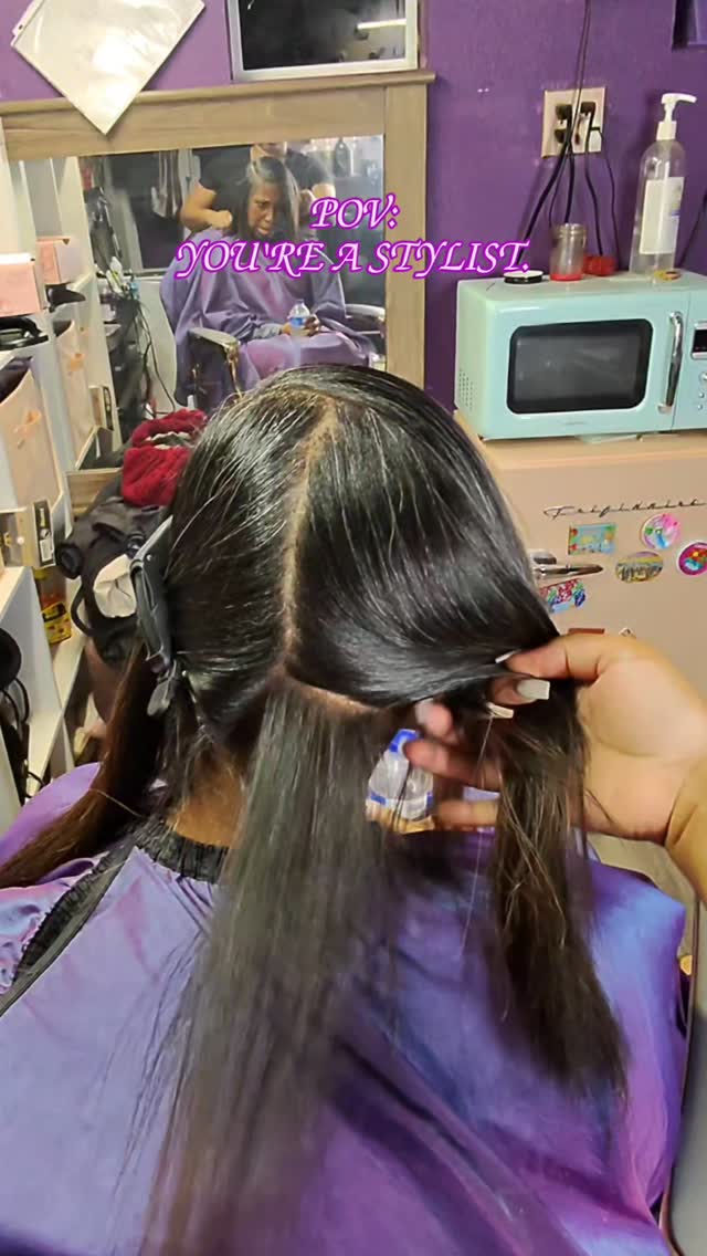 "Point Of View" views.
Normally I see a thing, like the #RayBanMeta glasses, and come up with an idea, bit never follow through with it. Shortly after, I see someone doing the same thing I simply thought of, but never executed. So this year, I said not this time! I'm gonna use my frames to provide you all with literal behind the chair content.
Ready for my POV?
#houstonhairstylist #houstonhair #silkpress #atlantahairstylist ##pearlandhairstylist #pearlandhair #viral #explore #reels