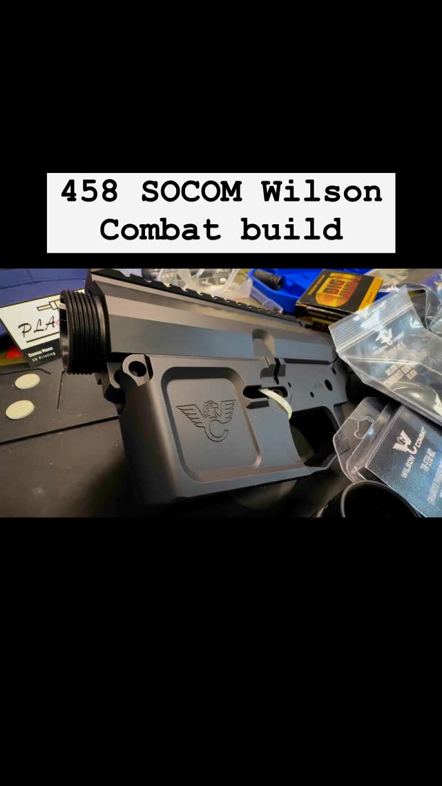 New build brought to me from @overwatchinsights 458 SOCOM Wilson Combat #gunsmithing #andersonsc