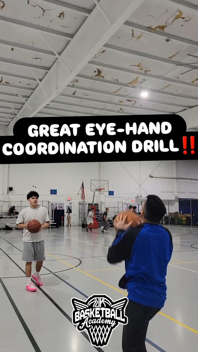 EYE-HAND COORDATION DRILL
•
•
•
•
•
Object of the drill is to get height on the first toss, receive a pass and deliver a clean pass before the ball comes back down. Repeat the drill for 5 consecutive CLEAN reps.