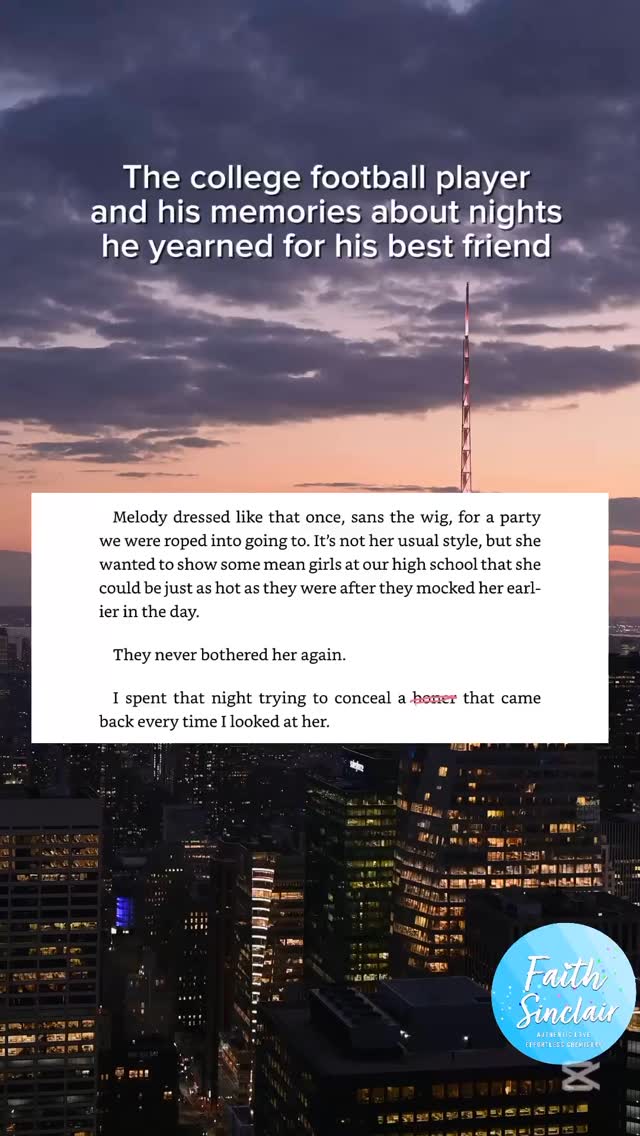 👀 🍆
My Bayview Boys novella is FREE for anyone who signs up for my newsletter, which you can access via the website linked on my page.
- Childhood best friends to lovers
- Cinnamon roll jock
- An intelligent music lover
- Secret identity
- Drag queens
- “Crazy ex girlfriend” stereotype
- Near death experience 🙀
- One night stand
- Jealousy
- Mutual pining
SO much happens in only 40,000 words.
.
.
.
.
.
.
.
#bookstagram #romancebooks #sportsromance #sportsromancebooks #freebook #kindleunlimitedromance #faithsinclair #indieauthor #booklover #romanceauthor #romancereader #friendstolovers