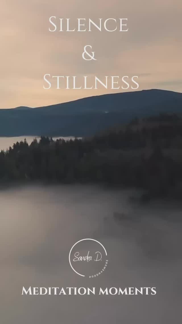 Enjoy this Meditation Moment with my sister friend Sandra D. #Godhasmore