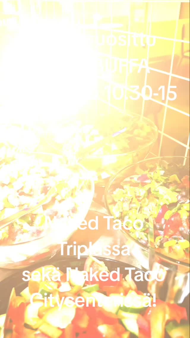 Tacobuffa arkisin klo 10.30-15 sekä Citycenterissä että Triplassa! #helsinki #tacos