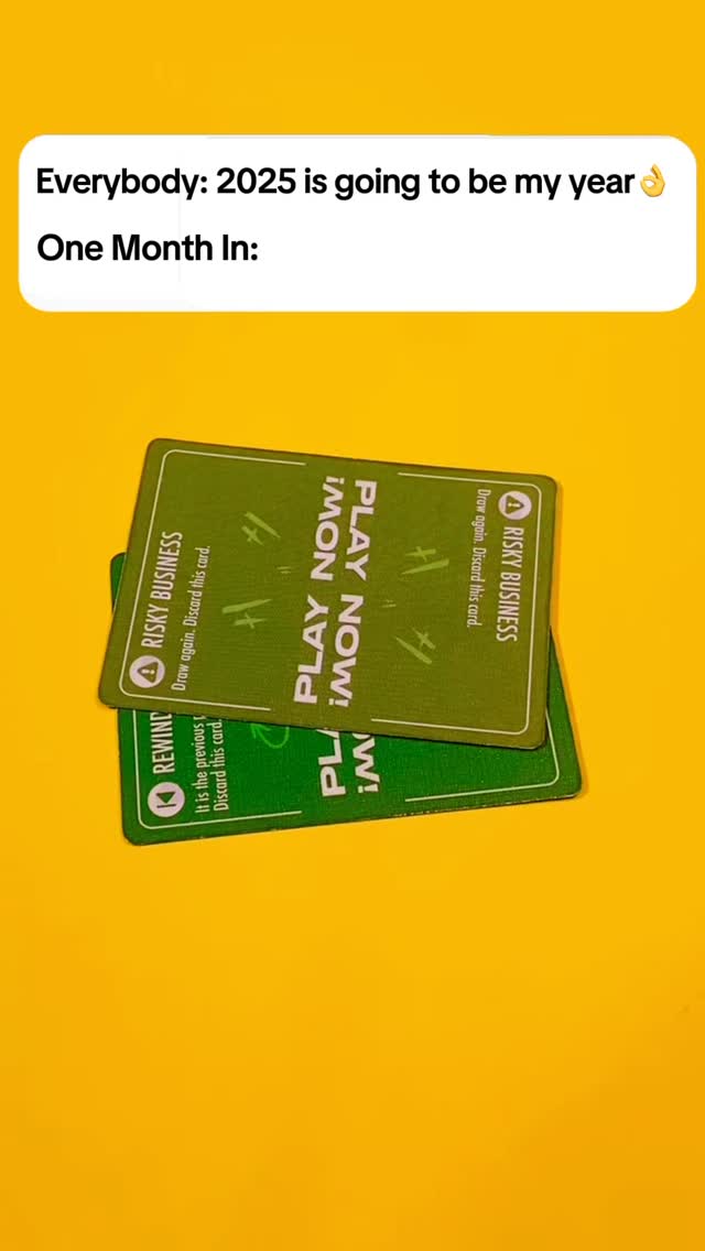 2025: Let’s cut to the chase!🔪😄
#nineknivesgame #cardgame #partycardgame #gamenight #cardgames #competitivegame #familygamenight #partygame #tabletopgames #playnowcards