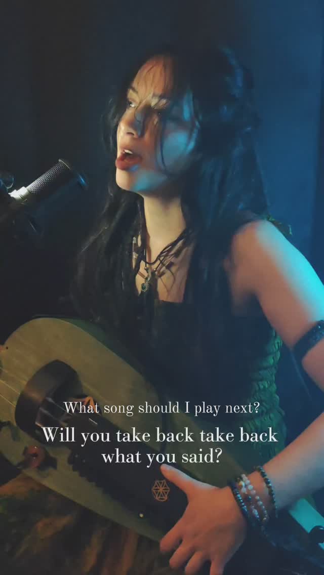 Singing with my Hurdy gurdy 💚
“Deathbed” by Anna Von Hausswolf
“ll you take back, take back, what you said?
I gave all, I gave in for your best
He fumbles and trembles over land
The power love had over that dying man
He wishes and desires that his depth
Will be paid, made good and redressed
To freely forgive those who did wrong
To pardon God for everything I've done”
What song should I do next?
See you on the 13th of February in Canterbury @ladyluckbar
, supporting @thefarfieldband and @tailblockband !
.
.
#hurdygurdy #gurdy #folk #neofolk #annavonhausswolff #coversong #ethereal #vocals #singersongwriter #livemusic #witchaesthetic #witchesofinstagram #paganwitch #folkinstrument #drone