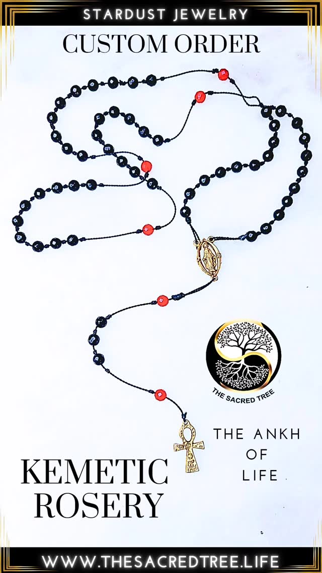 We Come From An Ancient Future Where We Don't Worship Death But Honor Everlasting Life...Ashe & Amen
Yes Thats Mother Mary=Isis For Those Who Know The Alchemy Tap In...Stay Solid
#thesacredtree #stardustjewelry #kemet #rosery #mother #goddess #divine #feminine #masculine #energy #united #custom #order #handmade #necklace #talisman #love #eternal