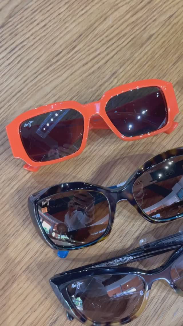 PART 2 of our new arrivals from @Mauijim – Just in time for the weekend @optique! Available With or Without Prescription!
.
Inspired by the beauty and culture of Maui, with a mission is to spread aloha through vivid colour, clarity, and detail. Maui Jim provides the very best in protecting your eyes from the harsh effects of glare and harmful rays!
.
Book your appointment today and let us take care of all the rest:
.
Online: https://www.optique.ky/book-online
Whatsapp: +13453257945
Email: info@optique.ky
Tel: (345) 949 – EYES (3937)
.
We accept all major on island Insurance, including:
AETNA / BAF / CAYMAN FIRST / CG BRITCAY / CINICO / HSA BRITCAY / PAN AMERICAN / VANGUARD RISK SOLUTIONS
.
Mondays to Fridays 9.30am-6pm, Saturdays 9.30am-5pm
.
Where? 8 Queens Court Plaza (Next door to GNC/The Kitchen)
#oliverpeoples #leisuresociety #saltoptics #jacquemariemage #mykitaofficial
#faceaface #eyeglasses #eyewear #sunglasses #glasses #fashion #optical
#eyewearfashion #frames #optician #eyecare #vision
#eyes #optometrist #optometry #sunglassesfashion
#veryfrenchgangsters #eyewearstyle #sunnies
#boutiqueliving #grandcaymanislands
#caymanislands #optiquecayman