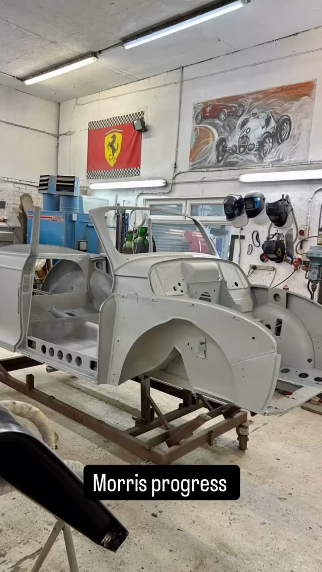 The Morris Minor restoration is progressing well. The metalwork is now complete. It has had a fresh blast & been epoxy coated for maximum protection.
It is all ready now to be panelled up.
#morrisminor #morris1000 #restoration #panelbeating #fabrication #welding #classiccars #vintagecars #carsofinstagram