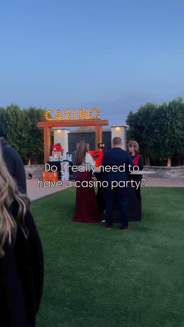 Do you really need a casino party? Yes you do because why not? 🤪
#casinoparty #casinonight #partyrentals #azevents