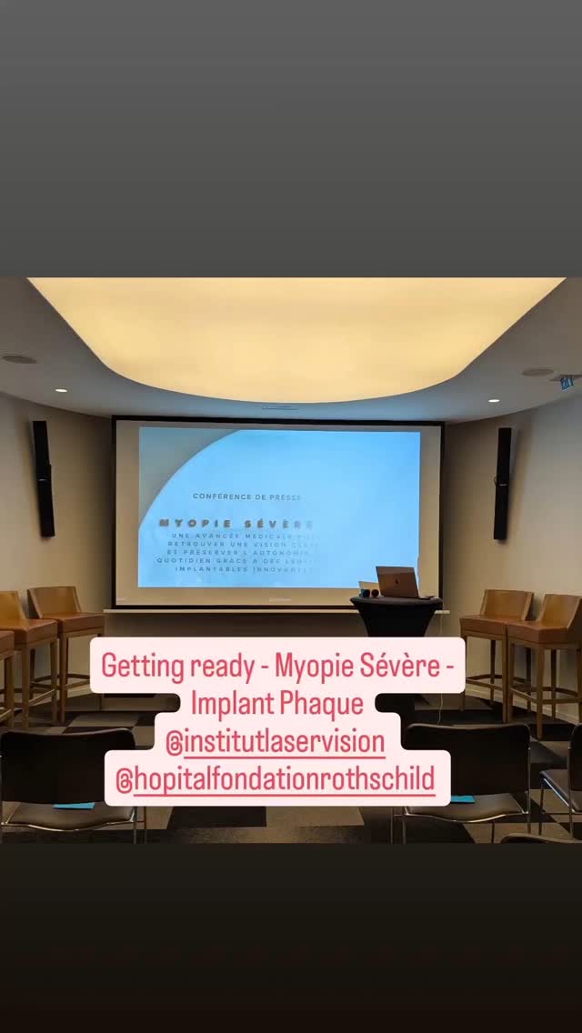 Reflecting on a very fulfilling week #teamgatinel
- 23/01: Joined a press conference to share insights on treatment options for high myopic patients @association.myopia
@clemenceassadi
andrea cardet
- 25/01: Had the honor of speaking at a meeting organized by @cati_albouganem describing the algorithm for vault prediction post-ICL—soon available online at http://safevaulticl.com @pierrezeb
- 27/01: Participated in a video recording for the Rothschild Medical Academy (RMA) Institut Laser Vision Noémie de Rothschild Fondation Adolphe de Rothschild on treatment options for high myopic patients—stay tuned for the upcoming YouTube release.
- 01/02: Spoke at the AOP about keratoconus detection and ICL surgeries @doha.hamidallah @wassghz @drchrispanthier @mathieu dubois @docteur_grisedulac
Grateful for the opportunity to engage with passionate colleagues, as each event and ensuing discussion has sparked many ideas for future studies and collaborations.
