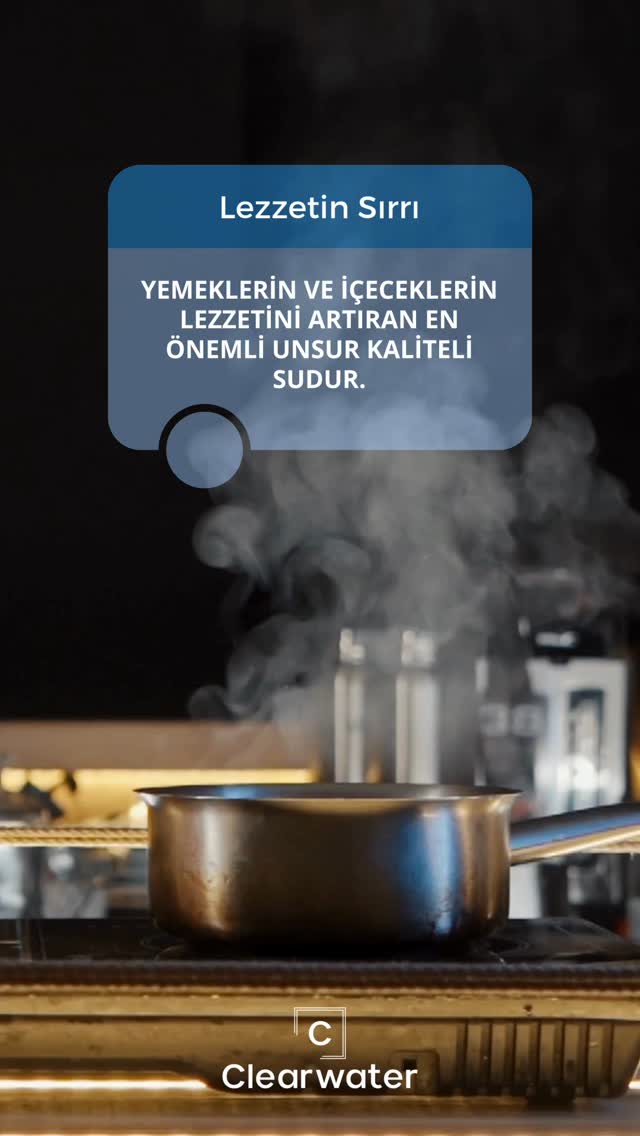 🍽️ Lezzetin Sırrı: Temiz Su! 💧
Yemeklerinizin ve içeceklerinizin gerçek lezzetini ortaya çıkarmak için kullandığınız suyun kalitesi çok önemli! 🥗☕ Clearwater Su Arıtma Cihazları, yemeklerinizin aromasını, kahvenizin tadını ve çayınızın berraklığını en üst seviyeye taşır.
💙 Kireçsiz, saf ve sağlıklı su ile mutfağınızda fark yaratın!
📍 Şimdi keşfedin, gerçek lezzeti yakalayın!
☎ 0216 606 6841
💻 clearwater.com.tr
#LezzetinSırrı #TemizSu #SağlıklıMutfak #Clearwater #SuArıtma