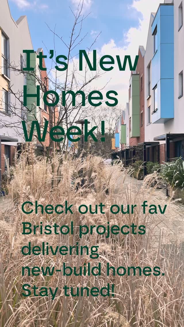 It’s new homes week! To celebrate we’re showcasing some of Bristol’s most interesting new-build projects which are creating homes in unique ways. As an architect, I spend my days working on lots of projects like these and love helping to create new communities #architecture #newhomesweek #newbuild #community #paintworksbristol