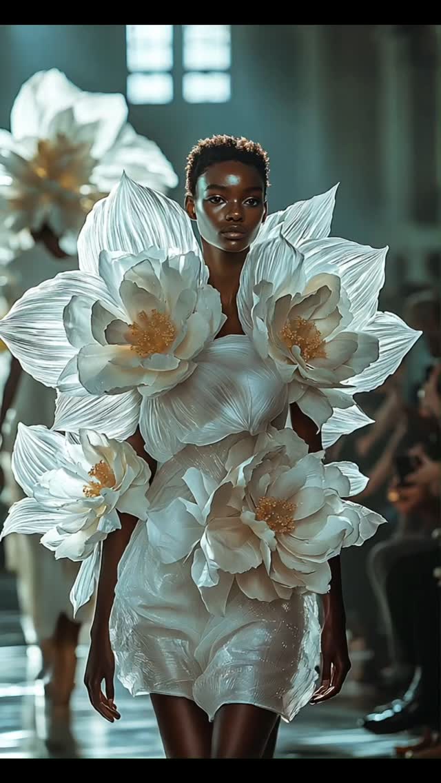 🌺 Couture meets nature in a breathtaking runway spectacle! 🌿✨
Futuristic floral gowns come to life in a mesmerizing transformation. From sculpted petals to flowing silhouettes, this is where art, fashion, and technology collide.
🚀 AI-powered creativity, reimagining haute couture.
👗 Elegance meets innovation.
💫 A vision of luxury like never before.
#AIxFashion #LuxuryCouture #FashionInnovation #RunwayMagic #FutureOfFashion #HauteCouture #DigitalCreativity #FloralElegance #AvantGardeFashion #MedisraGroup