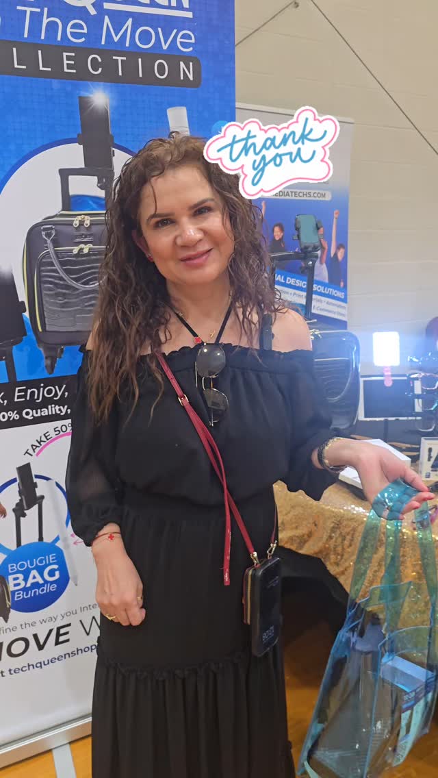 Thank you for shopping 🛍 with @techqueenshop 💻👑 Check out our website for tech accessories for professionals on the go ✨️ Pre-order your Tech Queen On The Move Roller Bag for INSTANT ACCESS to our Unleash Creativity Video Library.