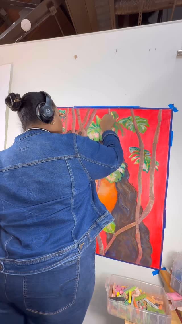 Life really be happening … but recently I’ve been able to create some new work and I’m proud and I’m grateful and I feel so good about them 😭💕