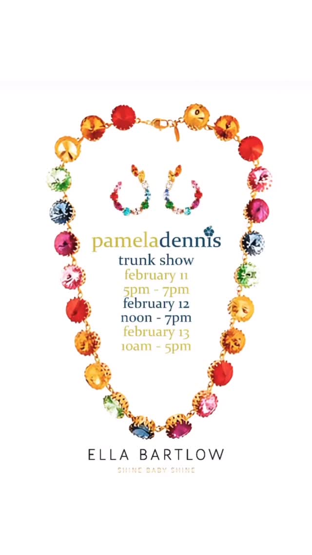 Starts right now! Come see @ellabartlow’s trunk show at our very own @pameladennisneworleans, 5-7pm right here at @therinknola! Get #ValentinesDay-ready with jewelry & florals!
Xx The Rink
_____
#neworleans #gardendistrict #gardendistrictnola #therink #shopping #retail #neworleansfood #retailtherapy #nola #therinknola #shopsmall #gardendistrictbookshop #chicoryhouse #pameladennisneworleans #judyattherink #maisonette #tedandgeorgestyle #yazoorestorations #shoplocal! #taylorswift #bejeweled