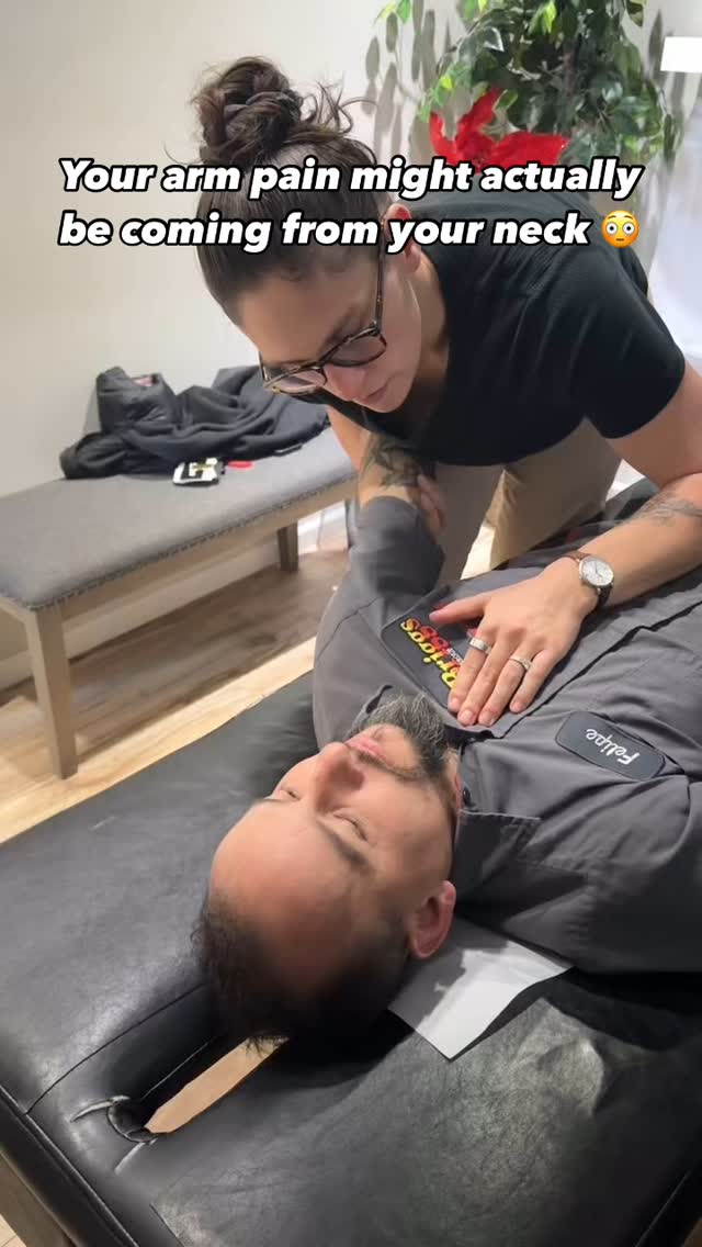 Ever notice tingling, numbness, or weakness in your arm but can’t figure out why? It might not be an arm issue at all… it could be your neck.
The nerves that control your arm start in your neck, so when tension builds up—especially in your traps—it can compress those nerves, leading to pain, weakness, or even that ‘dead arm’ feeling.
That’s why we don’t just focus on where the pain is. We look at what’s causing it. By adjusting and releasing tension in the neck, we help restore proper nerve flow so your arm can function the way it’s supposed to.
💬 Drop a “🔥” in the comments if you’ve ever dealt with this!
📩 DM us “NECK” if you want more tips on keeping your nervous system happy!
Where do you carry the most tension?