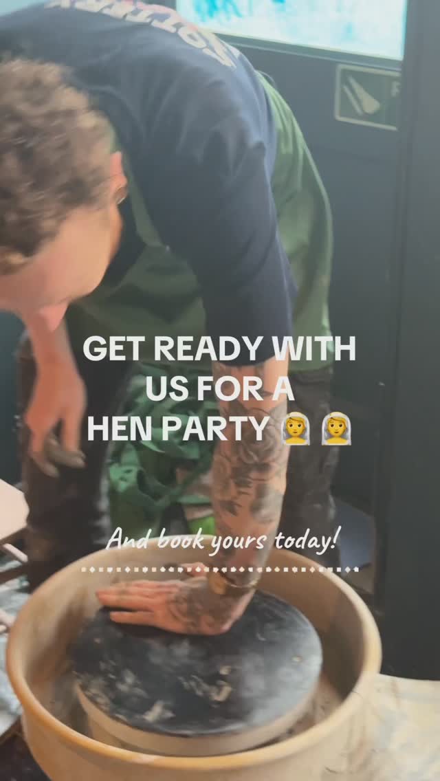 Pottery, pints & a whole lot of fun – the ultimate hen party in Brighton! 🍺💍 Tag your maid of honour and let’s get the party started! #henpartyfun #brightonlife #potteryandpints #bridevibes
🎥 by the wonderful: @kbp.creative