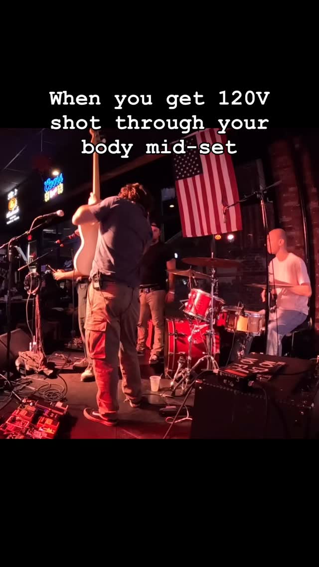 Come out to @thebasementnash next Tuesday February 18th at 8pm to watch us *NOT* get electrocuted! 🎸 ⚡️ 🎤
Doors open at 7:30 😉
#ouch #shocked #electrocution #livemusicbloopers #musicfail #bandfail #epicfail #worthyofdawn #nashvilleband #nashvilletn #newmusic #originalmusic #jambands #nashvillemusic #thingstodoinnashville #livemusicnashville #thebasementnashville #thebasement #guitar #guitarfail #bass #bassfail #drums #jamming