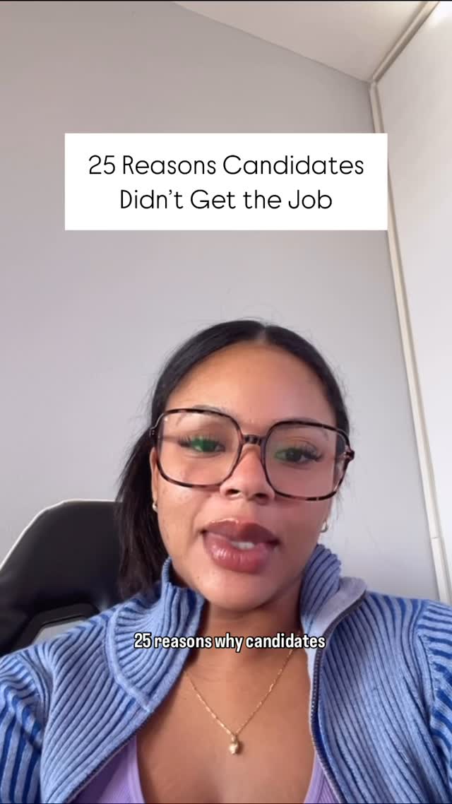 Still wondering why you didn’t get the job? These 25 mistakes might be the reason.
Avoid these, and you’ll be one step closer to landing that offer!
#interviewtips #interviewprep #interviewskills #jobseekers #jobinterview