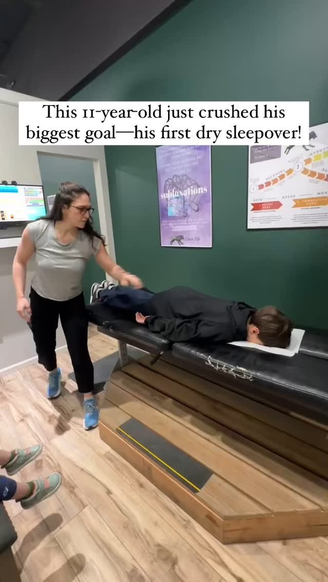 “I just want to go to sleepovers without worrying about it. It’s so embarrassing.” 🙈
That was his goal when he started care—because for years, he was wetting the bed 5-7 nights a week. Two months into adjustments, he was down to 3 times a week. And just this past weekend? He stayed at a friend’s house for four nights in a row without a single accident.
This is exactly why we focus on the nervous system when it comes to childhood challenges. Bedwetting isn’t just a “bladder problem”—it’s a communication problem between the brain and body. When there’s stress on the nervous system, signals don’t always fire properly, especially at night.
Chiropractic adjustments help restore that connection, and over time, we see kids regain control—without medications, alarms, or stress.
💬 If this sounds familiar, comment ‘DRY NIGHTS’ and we’ll send you more info on how we can help!