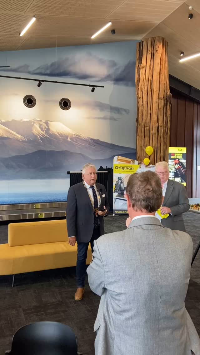 A HUGE welcome to Taupō @originairnz!
What a treat to be there to welcome the inaugural flight and have our clients included in the very special goodie bags they handed out to the first passengers!
It’s now so easy to visit Taupō and then head to Wellington, Nelson and Westport!!
#newflights #newairline #loveTaupo #tourismmarketing