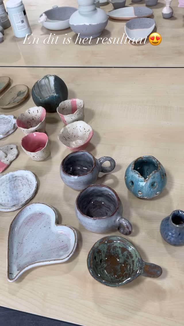 De ovens zijn leeg. En ja, er stonden ook bakstenen in🤭