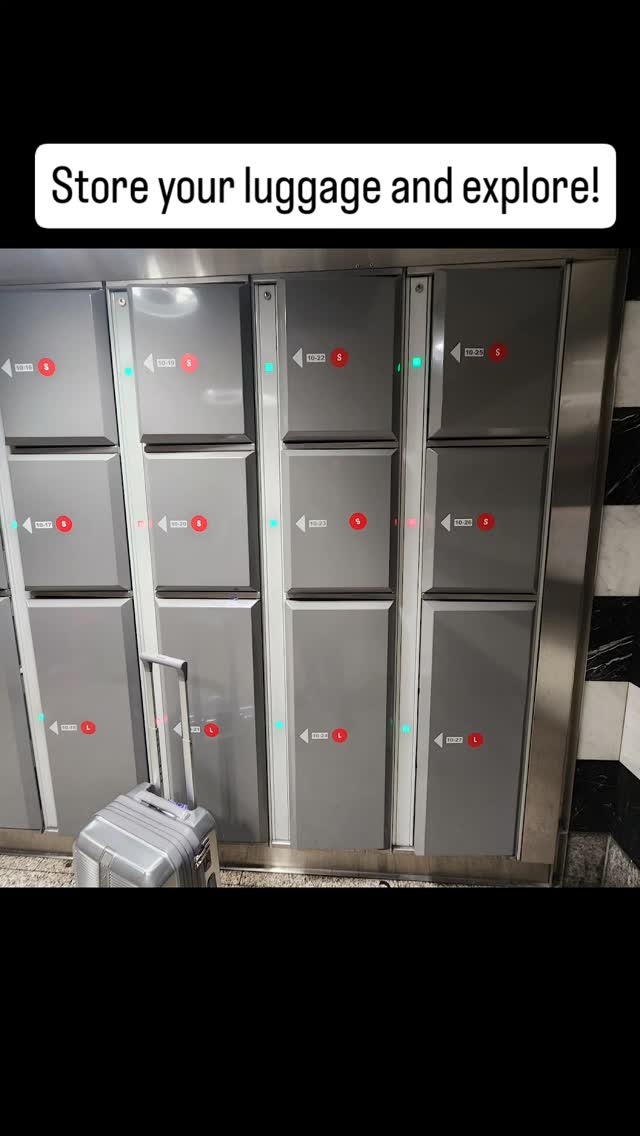 Travel Tip 🚉🧳
Need to explore Zurich between trains without your suitcase slowing you down? Zurich’s main train station has the perfect luggage storage solution! Simply grab a locker, pay with a card or cash, and hold onto your receipt/code to pick up your bag later. There are different locker sizes, so it's secure, convenient, and budget-friendly!
Do you prefer a different option? Check out luggage storage services nearby, but don’t forget to confirm their hours of operation so you can grab your stuff when you need it.
#Zurich #TravelTips #LuggageStorage #ZurichTrainStation #TravelSmart #ZurichHauptbahnhof #SwissTravel