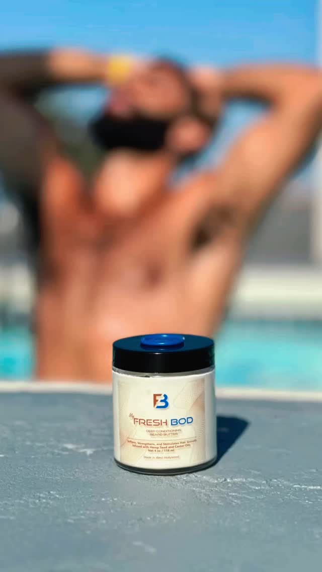 “Make your beard the showstopper, even when you’re not in the spotlight! ✨✨ MyFreshBod Beard Conditioning Butter keeps your beard looking its best—ready to shine anytime, anywhere.
#BeardGoals #MyFreshBod #groomingessentials