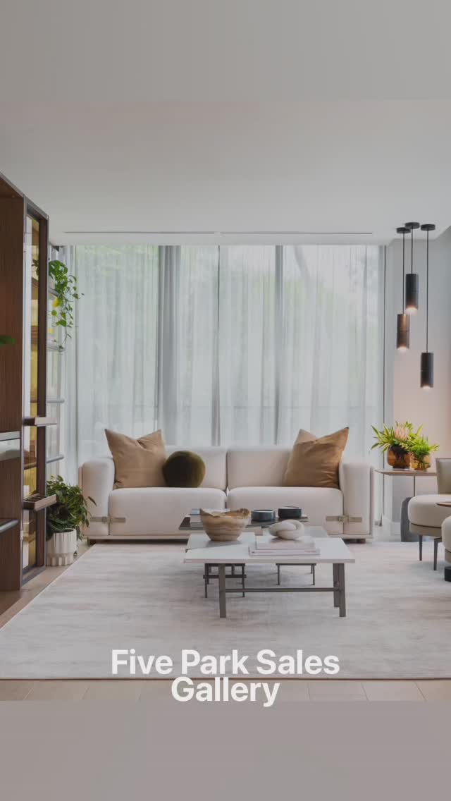 Five Park Sales Gallery designed by @webossadesign