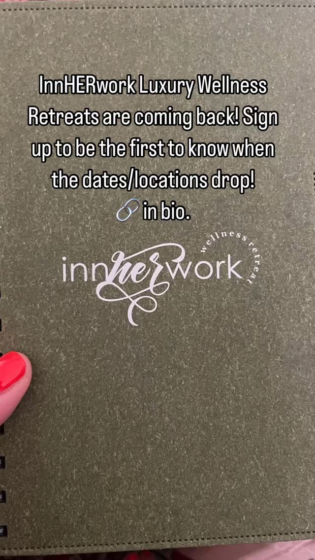 InnHERwork Luxury Wellness Retreats are coming back! Ladies, it’s time to connect, heal and be empowered. Change is all around us but the change within is necessary to #thrive #angelakerri #innherwork #intention #alchemy #selfcare #wellnessworks #highperformance #csuitewomen #luxuryretreat #holistic #innerwork #innerguidance #innerhealing #executivewomen #workingmom #retreat