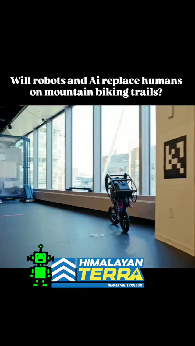 E-bikes are taking over slowly and letting the motors do the basic job. Making us lazy? Are robots and artificial intelligence getting ready to replace humans on mountain biking trails?
#himalayanterra #mountainbiking #artificialintelligence #robot #ai #ebike #mountainbike #futuretech