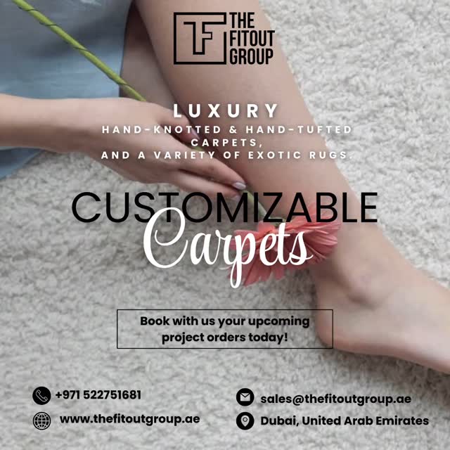 Transform your floors into a canvas of style—our meticulously outsourced carpets, from Europe and Asia, blend bold design with timeless craftsmanship to make every step a statement. #interiordesign #carpetdesign #homedecor #bolddesign #craftsmanship #flooring #officedesign