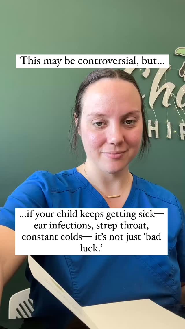💡 Ever notice how some kids seem to always be sick… while others bounce back fast?
It’s not just bad luck or a “weak immune system.” The difference? How well their nervous system is regulating their immune response.
When the nervous system is stuck in stress mode, the body can’t fight off illness properly—leading to repeat ear infections, colds that linger, and the same cycle of meds, sickness, repeat.
Most parents don’t realize that helping the body heal naturally starts with the nervous system.
🔥 If this is your kid, there’s a better way. Drop a 💬 below or DM us “IMMUNE” to learn more!