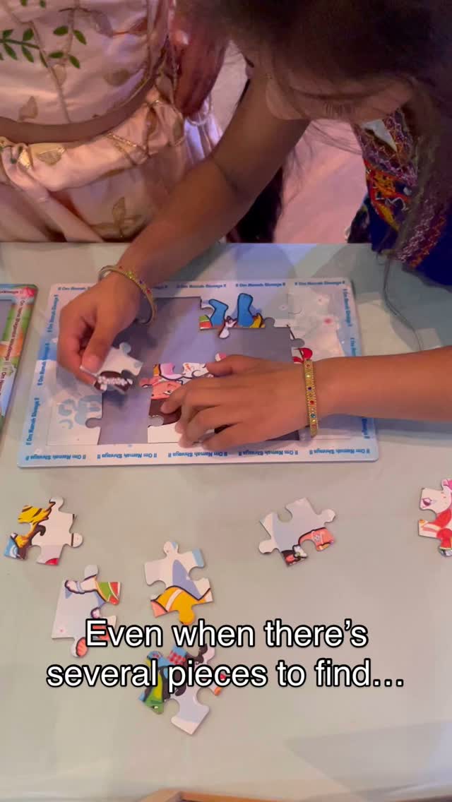 Have you seen our beautiful Shiva, Parvati and Ganesha puzzle? A wonderful activity to celebrate Shivratri 🔱 🕉️ #shivratri2025 #mahashivratri #shivratriforkids #hindukids #bringingstoriestolife #learnthroughplay #108puzzles