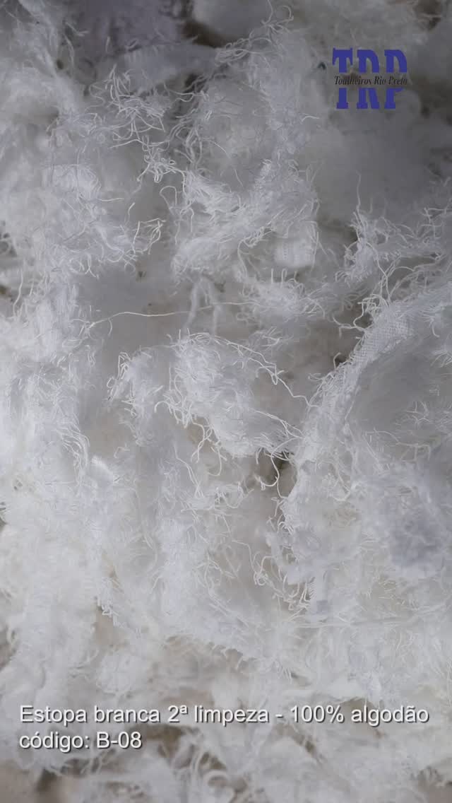 As estopas brancas são ideais para limpeza delicada, pois removem sujeira sem deixar resíduos e não danificam superfícies sensíveis.
Produzidas com materiais de alta qualidade, elas garantem uma limpeza profunda e eficiente.
código B-08