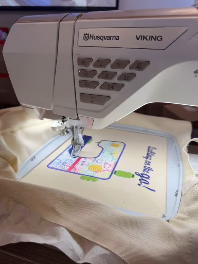 Accuquilt/embroidery class today