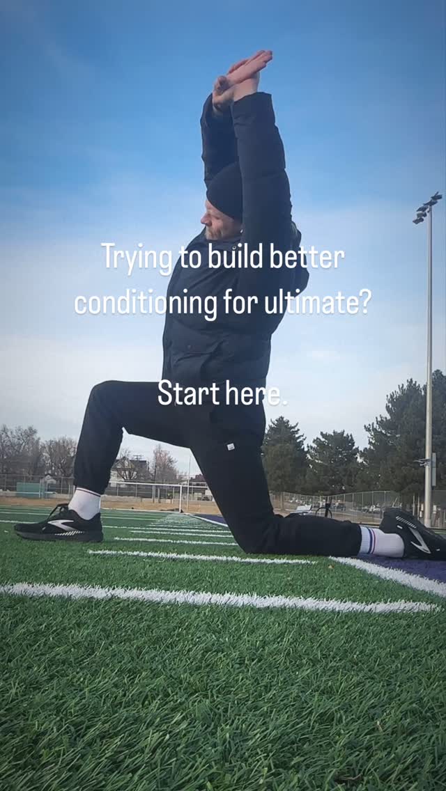 Not sure where to start with your track workouts? If you’re in the off season, try this aerobic capacity session:
Warm-Up (5-10 min)
• Easy jog (3-5 min)
• Dynamic mobility
• Sprint mechanics (a skips, high knees)
Workout:
• 4x200m @ ~75% effort (or ~35 sec of controlled running)
• Rest: 90 sec between reps
Progressions:
• Week 2: Add a rep (5x200m)
• Week 3: Drop rest to 75 sec
• Week 4: Add another rep (6x200m) or drop rest to 60 sec
If you’re starting with a well established base you can up the volume to start and decrease the rest. The goal is to maintain a pace that feels challenging but isn’t all-out. Each sprint should be repeatable at a similar effort!
This builds endurance while reinforcing sprint mechanics without overloading intensity—perfect for early off-season work before ramping up speed.
Save this for your next track session.
#ultimate #ultimatefrisbee #frisbee #workout #training #strength #strengthtraining #speed #conditioning