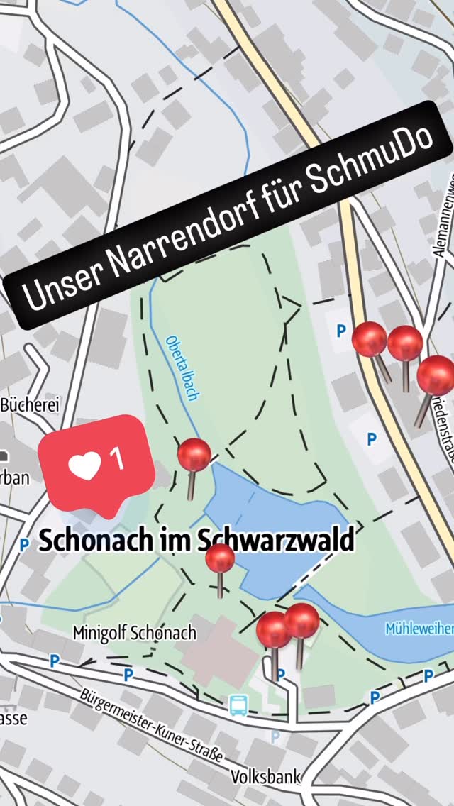 Jetzt isch‘d Fasnet do!
Am Schmutzigen Donnerstag ist wieder was los im Dorf!
Bis auf die Unbeleerbar sind auch alle Buden Am Fasnet-Samschdig offen.
Selbstverständlich haben andere Gaststätten wie z.B. das Bistro, das Lesecafé oder der Schwanen auch geöffnet!
Narri!
#Schonach #Fasnet #fasnet2025