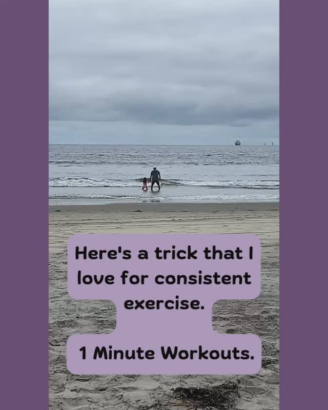 Allow yourself to workout for 1 minute. Start your warm-up, then permit yourself to go home. No guilt.
You aren’t going to always feel like moving your body, but it’s SO BENEFICIAL for your physical, mental, and emotional health. So can you minimize the resistance to get your body started?
Just put on your workout clothes, get to the place where you need to work out and put on a timer for one minute. If you aren’t having it after that, go home and do the thing that you need at that moment.
Most of the time though, you will hear that timer go off and say “You know what, I CHOOSE to keep going”. It might not be a personal best, but you keep showing up and that consistency is key.
BONUS: Draw a little smiley face to show how you feel after your workout. Put it on your workout tracker or the corner of your planner. Spoiler: lots of smiles at the end of the workout EVEN IF those smiles weren’t there at the beginning. (See my MOOD FOLLOWS ACTION post from Sunday.) #zetawellness #exercise #workout
