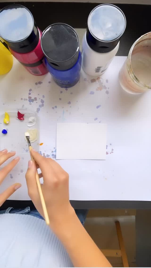 💙🌊
Tiny sunlit sea spray wave 💛
acrylic • 10.5 x 14.85 cm
Available on my website, or DM Xx