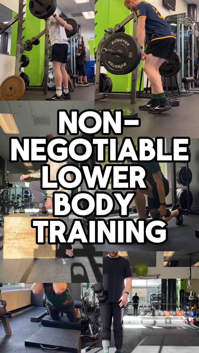 Stop leaving these lower body staples out of your training!!
The methods are many, but some fundamental patterns should always be there. If you go too long without any of these, you should question your programming.
For most of these moves it probably doesn’t matter which exercise you pick, just that you pick one you can comfortably load and progress over time.
Skipping them for too long means leaving gains on the table.
The movement patterns:
✅ Heavy squat
✅ Hip-dominant hinge
✅ Knee-dominant lunge/step-up
✅ Glute-dominant lunge/step-up
✅ Knee-dominant hinge
✅ Transverse plane for knee & hip
✅ Isolated calf work
If your program lacks one of these for a significant amount of time, ask yourself why. Do the basics well and you’ll see tons of progress!
#ultimate #ultimatefrisbee #frisbee #workout #training #strength #strengthtraining #personaltrainer #denver
