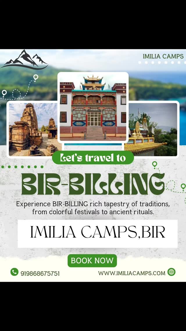 "Discover the essence of Bir: temples, monasteries, and peace. 🛕🕊️"
.
.
.
.
.
.
.
.
.
.
.
.
.
.
.
.
.
#monastery #mountainsarecalling #instareelsindia #ınstalike #viral #wanderer #vacations #epic_captures #explorers #bir #adventure #paragliding #friends #nature #temples
#viralpic
