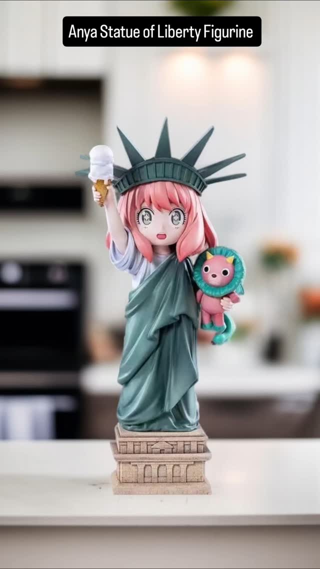 Anya Statue of Liberty Figurine
Spy x Family
www.kpopsenaei.in
#spyfamily #anime #weeb #otaku #actionfigures #anya #anyaforger #ststueofliberty