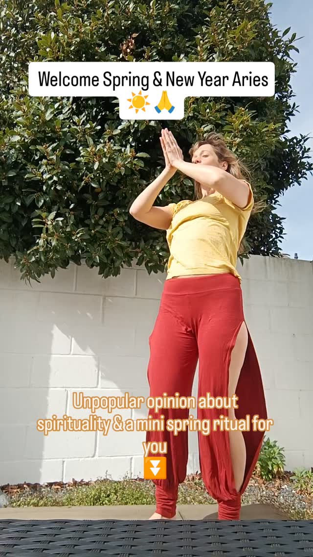 Spring Equinox is here WOO HOO 🌻 🌸🔥✨
The moment of perfect balance between light & dark—bringing renewal, rebirth, and fresh energy.
And with the NEW YEAR in astrology - Aries season (aka my birthday month 😉), the fire within is IGNITED.
⚡This is the season to break free from old limitations & boldly reclaim all of you.
So let me remind you…
You can be deeply spiritual AND
🔥 Wildly Soul successful
🔥 Make money & do immense good with it
🔥 Have deep, primal, sacred pleasure
🔥 Own beautiful, sustainable, luxurious things
🔥 Take up space unapologetically
🔥 Be soft & powerful at the same time
🔥 Be deeply embodied in your human experience while connected to the divine
No more either/or. No more shrinking. No more sacrificing your desires to fit into someone else’s version of “spiritual.” This is YOUR time.
🌿 Mini Spring Equinox Ritual:
✨ Set up a small altar with fresh flowers, candles, crystals, & an oracle card
✨ Place an object that represents your desires for this season
✨ Light a candle & set an intention—let the flame burn away what no longer serves & ignite the energy of what you’re calling in
🌞 What are you declaring for this next season?
Drop it in the comments—I’d love to witness your intention. ⬇️✨
#SpringEquinox #AriesSeason #NewBeginnings #Manifestation #SpiritualAbundance #cleartransmissions