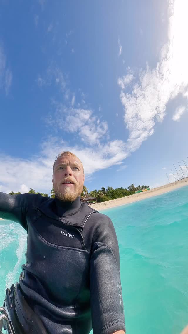 Kiting at Necker Island 🏝️🏝️🏝️