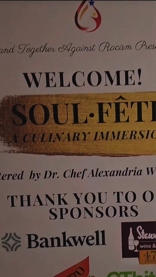 🎉 Soul•Fête 2025: A Night to Remember! 🎉
From mouthwatering dishes to soulful tunes, Soul•Fête was a beautiful celebration of Black excellence, culture, and community. 🌟
A huge thank you to everyone who joined us and to those who made this unforgettable evening possible. Until next year… 💫
#SoulFête #BlackExcellence #CommunityCelebration #FoodMusicCulture #standtogetheragainstracism