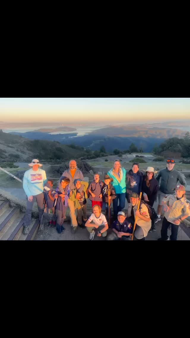 Just another day in Marin County when you get to hike to an abandoned Air Force base at the West Peak of Mount Tam! Our bears sure got a work out and a stunning view in the process!