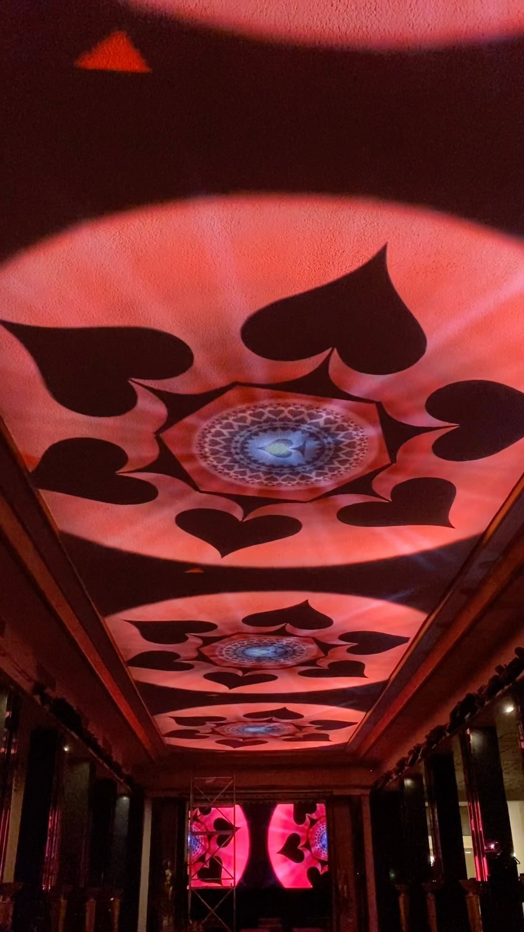 #eventdesign sur la thématique de « James Bond ». Ici une évocation de Casino Royal.